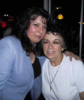 Vanessa and Rita murphy at the Bridge House Reunion 2002