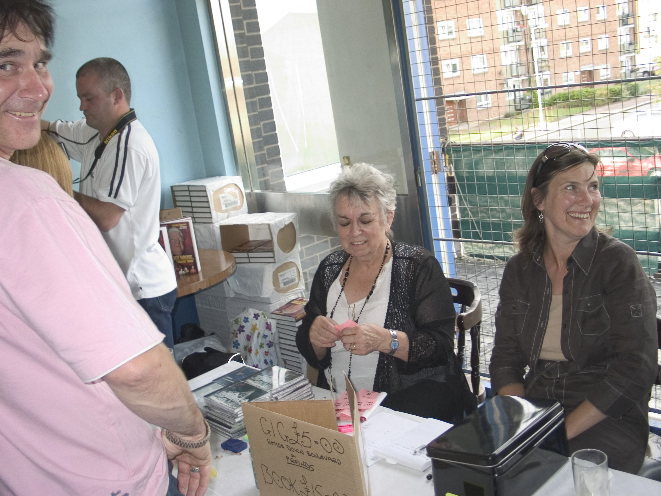 Rita Murphy at the Bridge House Book Signing 2007
