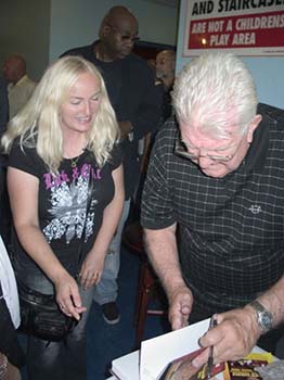 Terry Murphy at the Bridge House Book Signing 2007