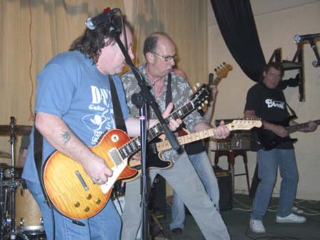 Chris Thompson and RDB at the Bridge House Reunion 2007